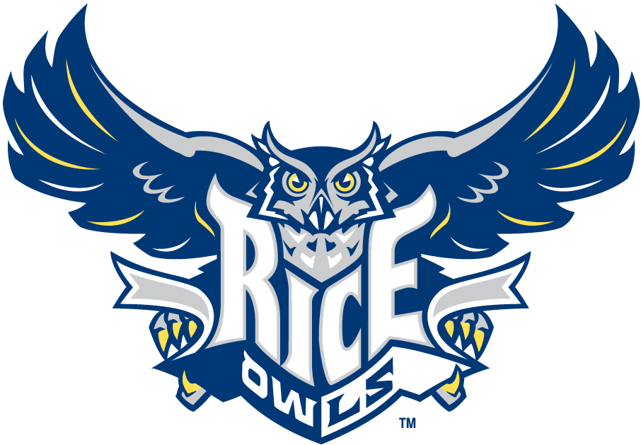Rice Owls 2003-2009 Primary Logo t shirts DIY iron ons